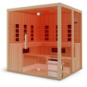 Large 6 person sauna